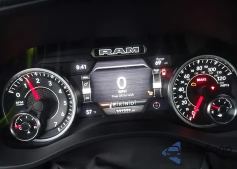 2022 Ram 1500 Laramie 4X4 6'4 Box from USA, damaged, VIN 1C6SRFRT3NN328383